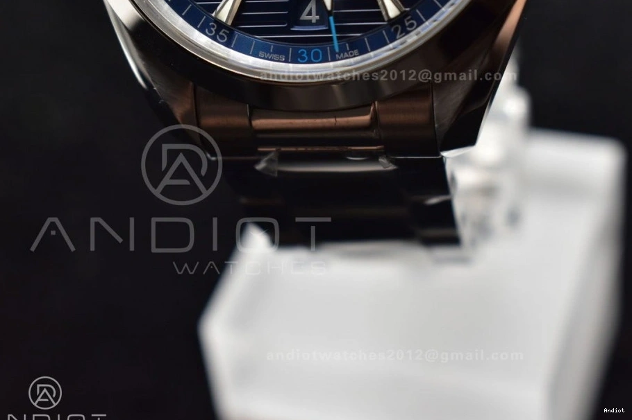 Bracelet Aqua SS Edition Dial Best VSF Terra Blue 1:1 150M SS On A8900 0701